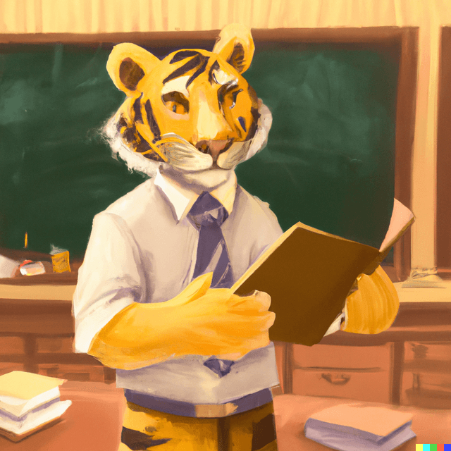 Animal image tigerteacherpng